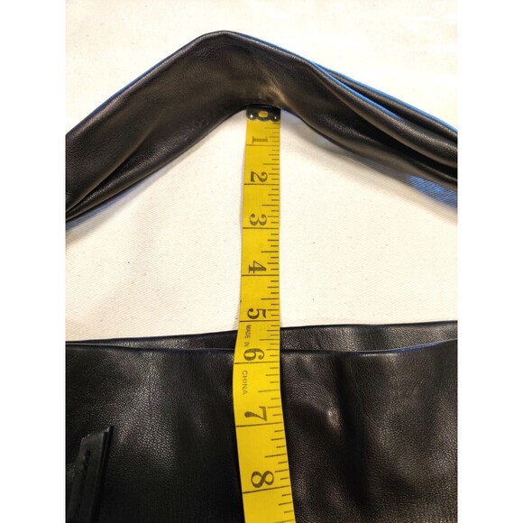 Max Studio Shoulder Bag Slouch Soft Black Hobo Style Purse, Handbag Approx 14X11 - Picture 6 of 10